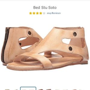 Bed|Stu sandals!